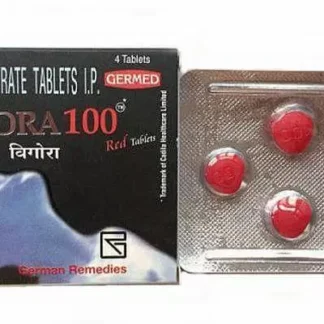 德國紅魔威格拉VIGORA 威而鋼 100mg/4粒