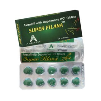印度綠水鬼 Super Filana | 每盒10粒 | 阿伐那非 | 賽倍達雙效錠